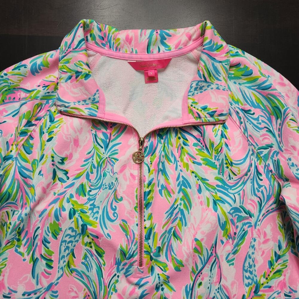 Lilly Pulitzer Skipper Popover Unicorn Of The Sea Size Large - Picture 2 of 5